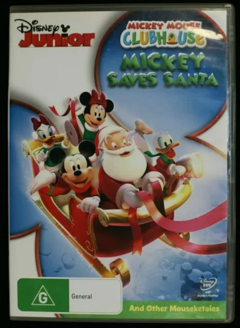 Mickey Mouse Clubhouse: Mickey Saves Santa and Other Mouse - Preowned R 4 (D119