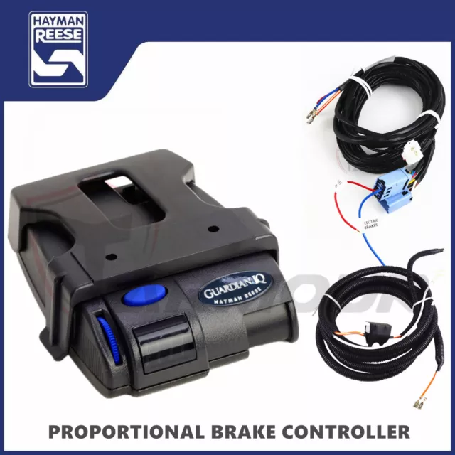 Hayman Reese Electric Trailer Brake Controller With Wiring Kit Harness Tekonsha