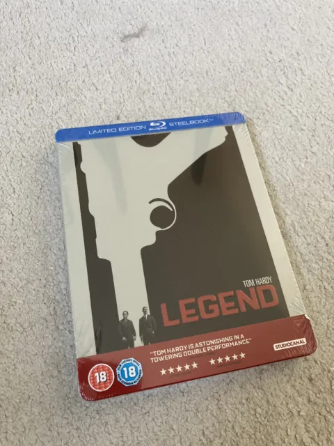 Legend Steelbook (blu ray, Tom Hardy)