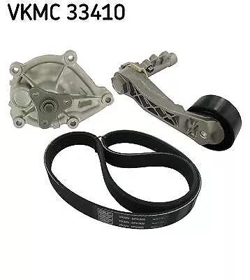 SKF Wasserpumpe + Keilrippenriemensatz VKMC 33410 für CITROËN MINI PEUGEOT