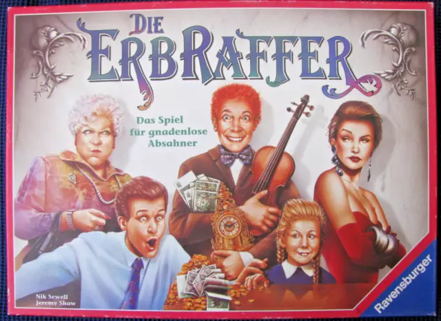 Die ERBRAFFER ++ Nik SEWELL ++ RAVENSBURGER ++ 2-6 Spieler:innen ++ komplett ++