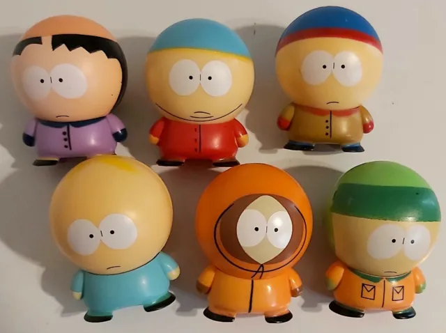 South Park Figure Lot Kenny Kyle Cartman Butters Stan Wendy 2011 Comedy Partners