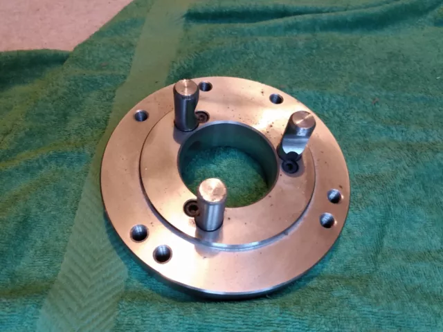 160mm BACKPLATE D1-3 CAMLOCK FITTING. COLCHESTER HARRISON