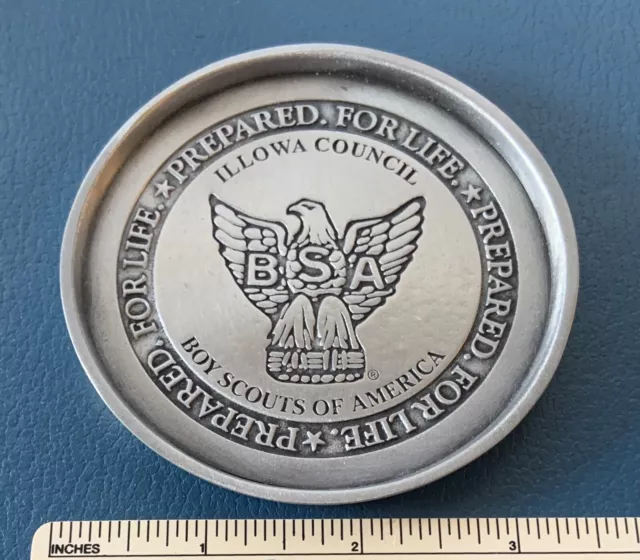 ILLOWA COUNICL Boy Scouts of America EAGLE SCOUT COASTER BSA Prepared for Life