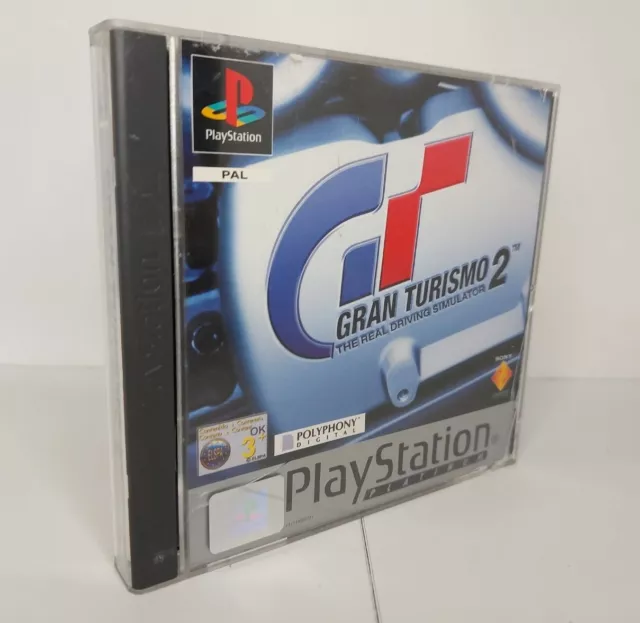 Gran Turismo 2 (Platinum), Complete With Manual, Sony PS1/PlayStation 1, Tested