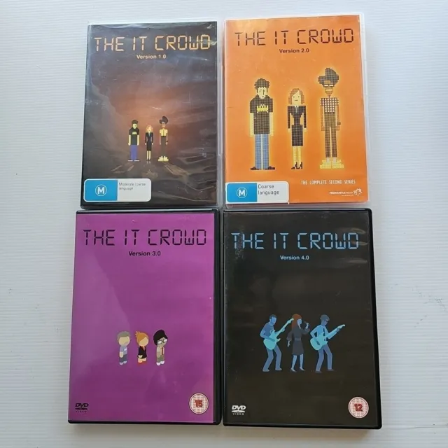The IT Crowd: Complete Series 1-4 DVD Set -Reg 4 & 0 Region Free Post Plz Read