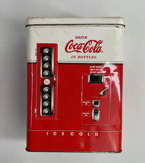 COCACOLA BEVERAGE COKE Bottle Vending Machine Vintage 1997 Collectible