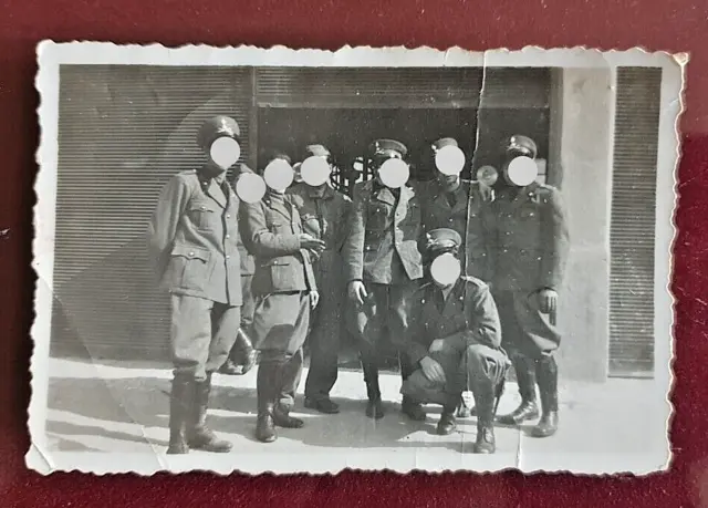 foto d'epoca militari in divisa anni '30
