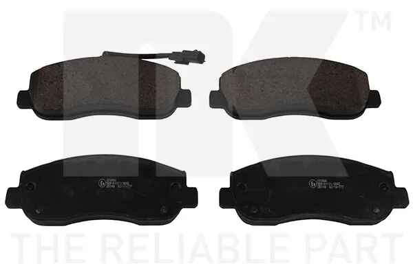 Brake Pads Set fits RENAULT MASTER Mk3 2.3D Front 2010 on NK 410601061R Quality