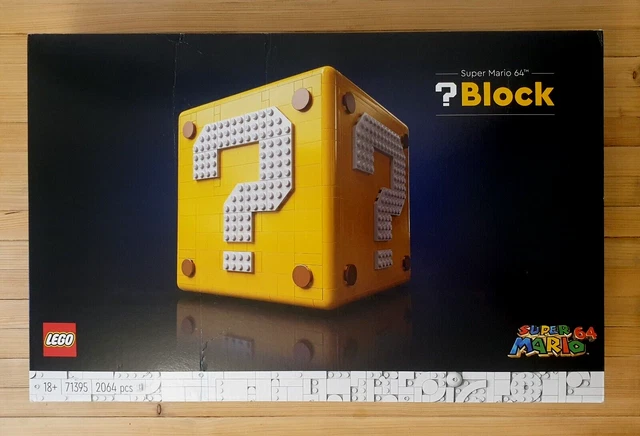 LEGO SUPER MARIO: Super Mario 64 Question Mark Block (71395) £210.00 ...