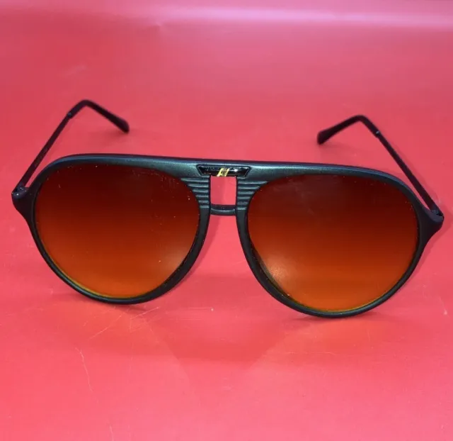 Vintage AMBERVISION Aviator Style Sunglasses - Etsy