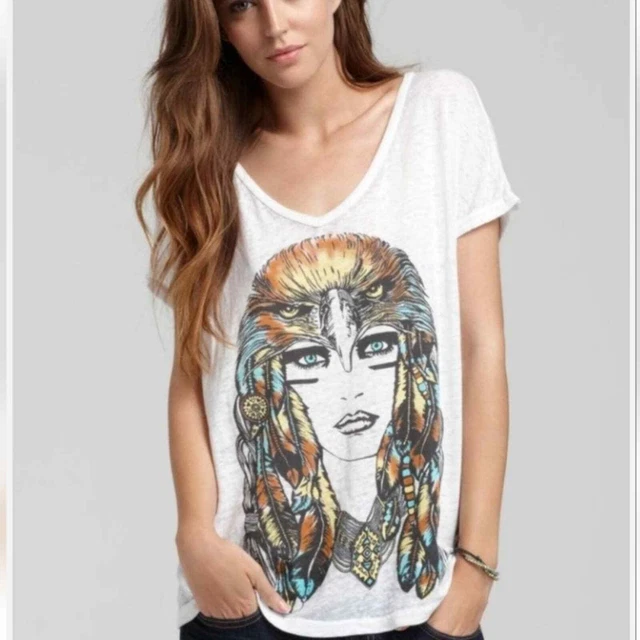 Lauren Moshi Lady Eagle Wise Woman Tee