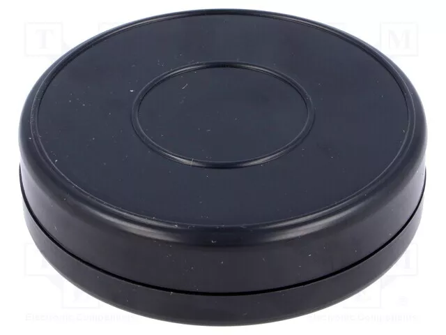 Carcasa: para Alarma Ø : 70mm Negro H: 18mm KM-81 BK Carcasa Sistema de