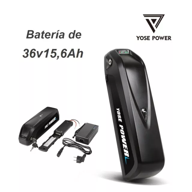 Batería de Bicicleta eléctrica 36v15,6ah,  para motores de 250W -500w