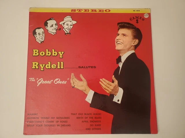BOBBY RYDELL - Bobby Rydell Salutes "The Great Ones" - G+/VG (album
