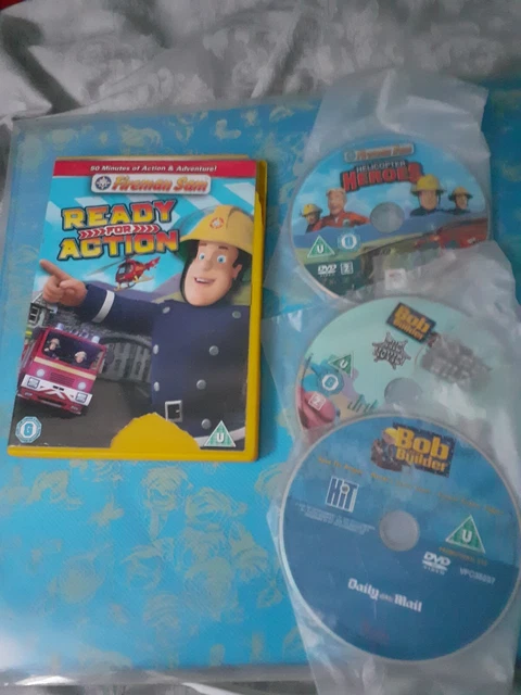 FIREMAN SAM. AND Bob the Builder DVDs £3.00 - PicClick UK