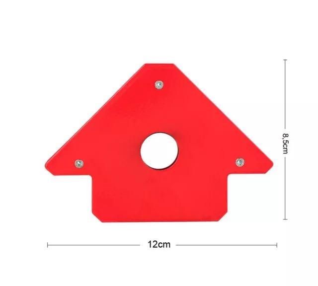 Posizionatore Squadra Magnetica Per Saldatura Supporto Angolare Calamita 12 Kg 2