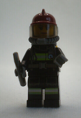 JEU JOUET ENFANT Personnage LEGO : Figurine Femme Pompier !!