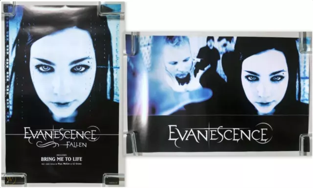 EVANESCENCE Fallen 2003 Wind-Up US Double-Sided PROMO POSTER Nu Metal AMY LEE