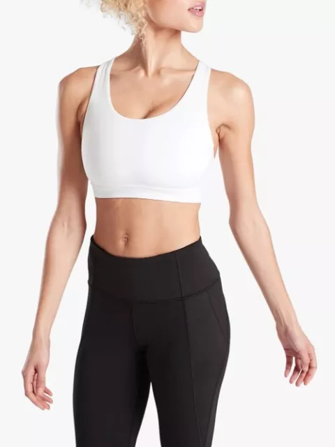 ATHLETA SPORTS BRA Size Small D-DD Cup White Exhale Powervita Comfort BNWT  RP£59 £19.95 - PicClick UK