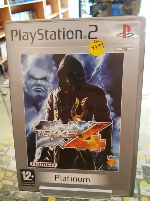 Jeu Tekken 4 Ps2 ed platinum version pal/fr complet