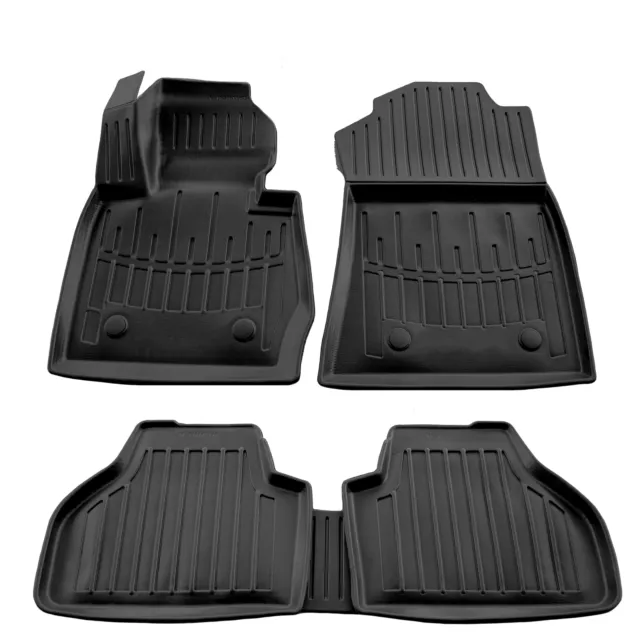 Gummifußmatten für BMW X3 F25 2010-2017 3D Schalen Set Automatten