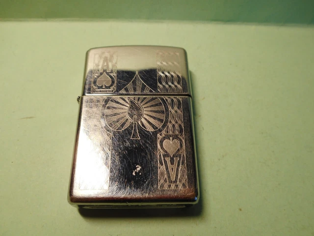 Ancien Briquet à Essence MINISTERE DES FINANCES - Métal Français - Vintage Rechargeable