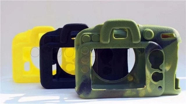 Camera Bags Silicone Rubber Case Cover For Nikon D7100 D7200 D5100 D5200 D5300