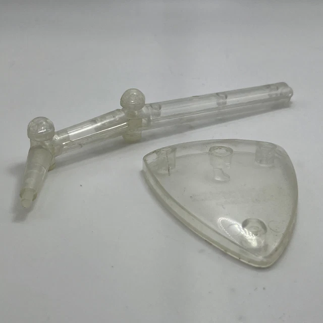 Marvel Legends Toy Biz 2005 Clear Flight Stand Base Figure Accessory Used