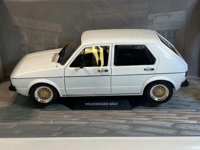 VW Golf L Personnalisé Blanc 1:18 Echelle Solido 1800211
