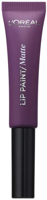 Rouge à Lèvres L'Oréal Lip Paint Matte - 207 Wuthering Purple - 8ml - Neuf