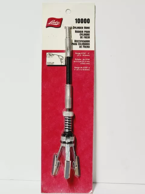 Lisle Tools 10000 Three-Stone Brake Cylinder Hone 27 32 To 2