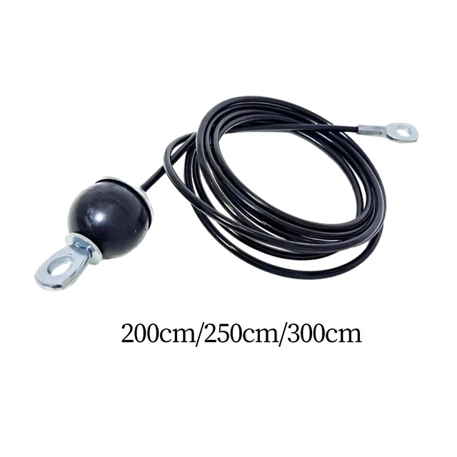 Câble De Poulie De Fitness Milageto - Remplacement En Acier Revêtu De Caoutchouc Pour Machine De Traction Et Triceps