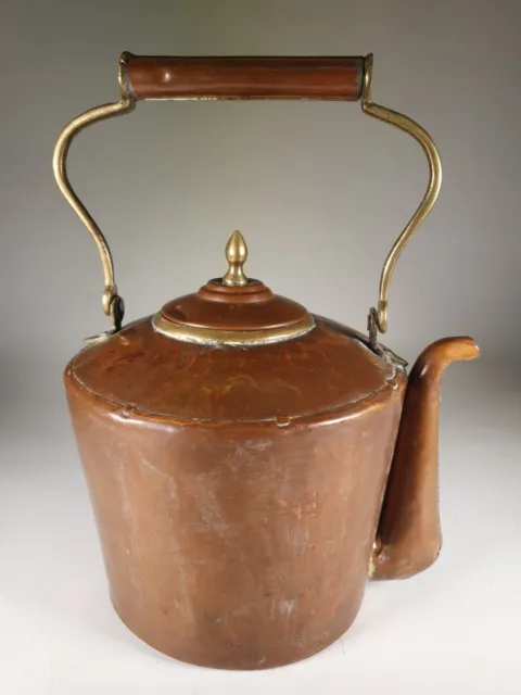 Vintage Copper Brass Kettle