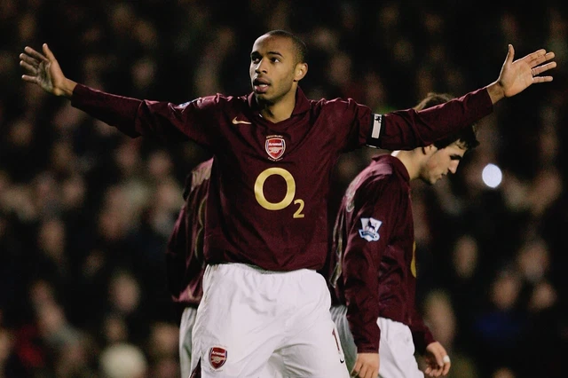 MAILLOT ARSENAL 2005 2006 Thierry Henry 14 Manche Longue EUR 68 47
