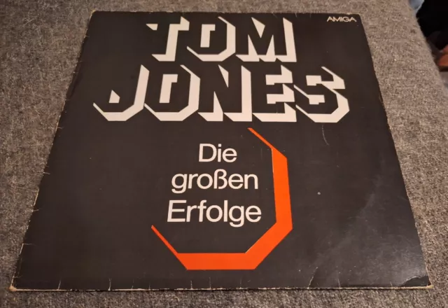 LP Tom Jones - Die Grossen Erfolge - 1980 - AMIGA - sehr guter Zustand,