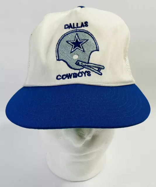 1970’S DALLAS COWBOYS White Snapback Hat Snap Back Trucker $33.81 ...