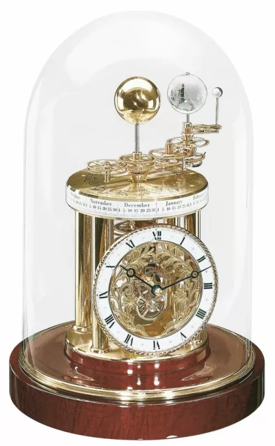 Hermle -astrolabium- 22836-072987 Horloge de Table Avec Mouvement Quartzwerk