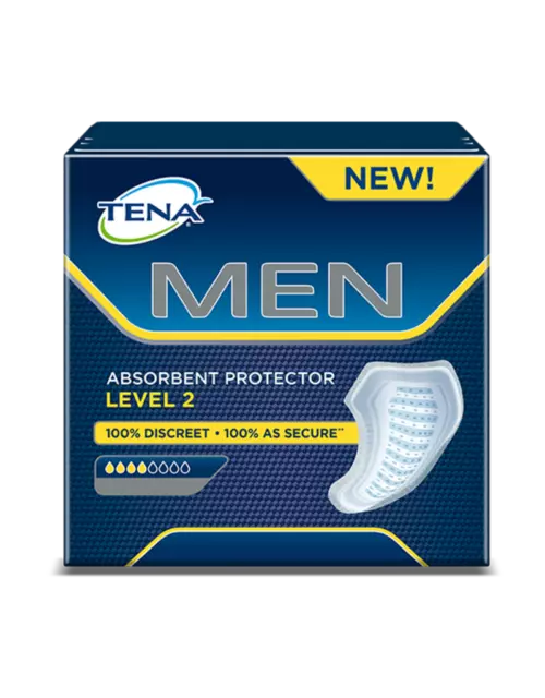 Protections Absorbantes Homme Tena For Men Niveau 2 - Paquet De 20