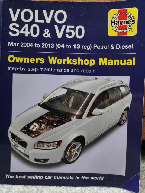 Volvo S40 & V50 Petrol & Diesel (Mar 04 -03) 04 to 13 by Mark Storey (Paperback,