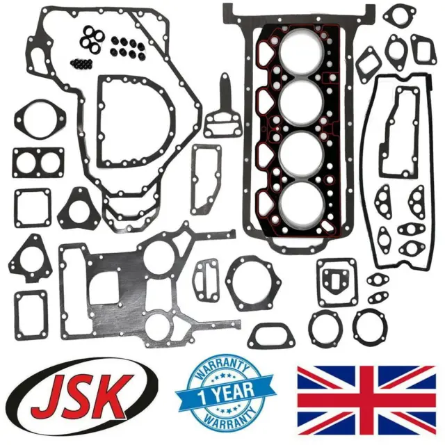 Completo Junta de Culata Kit para Jcb 2CX 3CX 4CX 3D 3C JS130 Perkins 1004.4