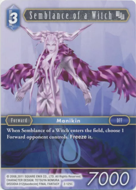 Semblance of a Witch - 2-125C OPUS 2 Final Fantasy TCG