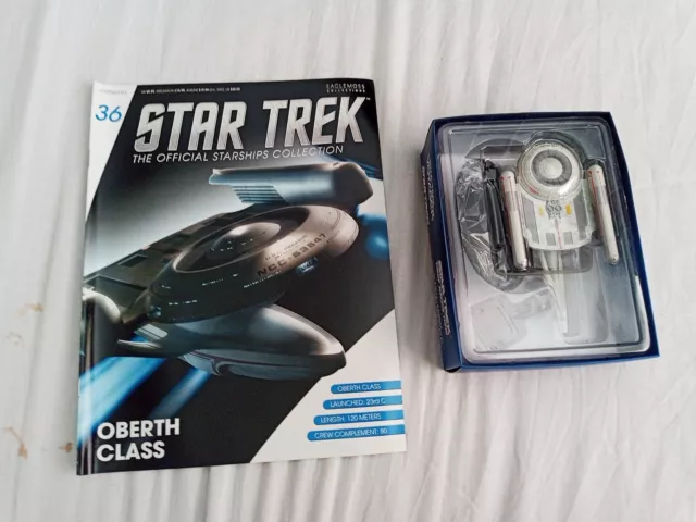 Eaglemoss Star Trek Collection #36 Oberth Class & Magazine