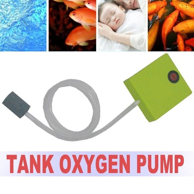 Operated Single Outlet Fish Tank Oxygenator Aquarium Air Pump Mini Oxygen Pump