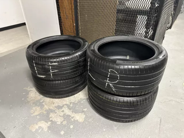 4 Pirelli PZero RUNFLAT Summer tires.  2 x 275/40R20 and 2 x 315/35 r20