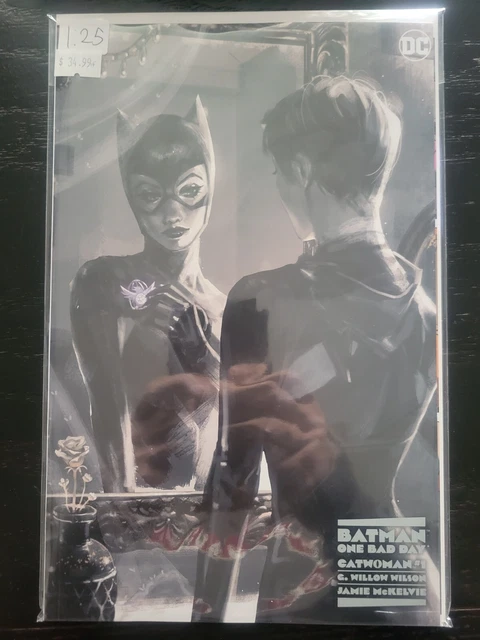 Batman One Bad Day Catwoman #1  1:25 cover! NM to MINT !