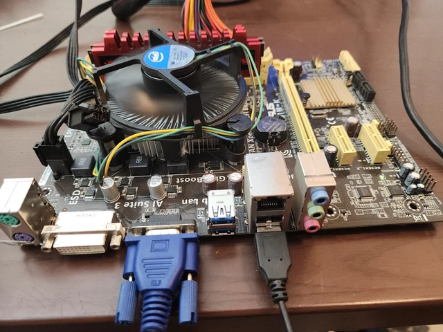 Motherboard, CPU  & Memory Asus H81M-K Celeron G1820 2.7Ghz 8GB DDR3 Ripjaws