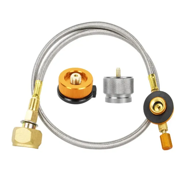 Outdoor Camping Gas Stove Gas Refill Adapter Propane Cylinder Filling Adapter