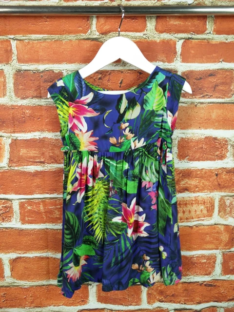 Pacchetto Ragazze Età 2-3 Anni Bluezoo Next Zara Abito Festa Floreale Set Casual 98Cm 3