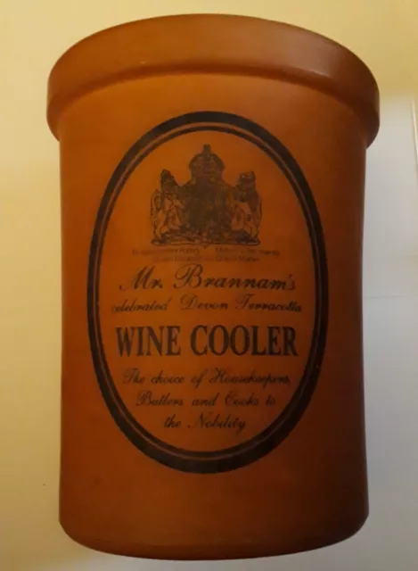 Mr Brannams Celebrated Devon Terracotta Wine Cooler - Great Condition